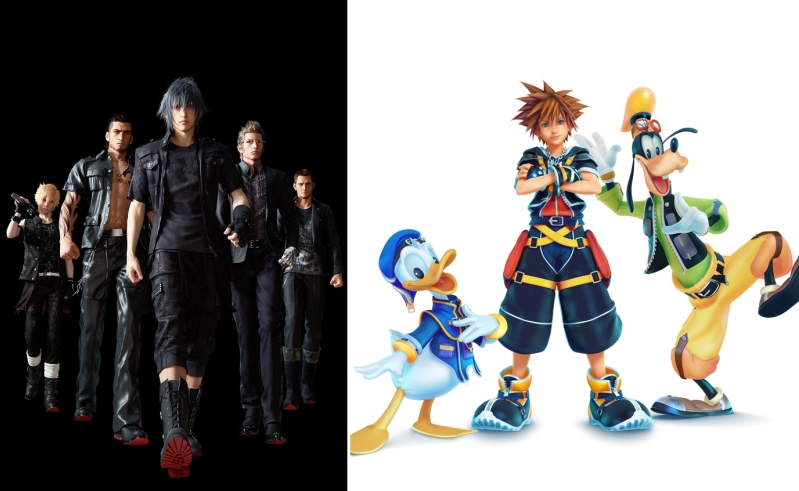 Final Fantasy 15 and Kingdom Hearts 3