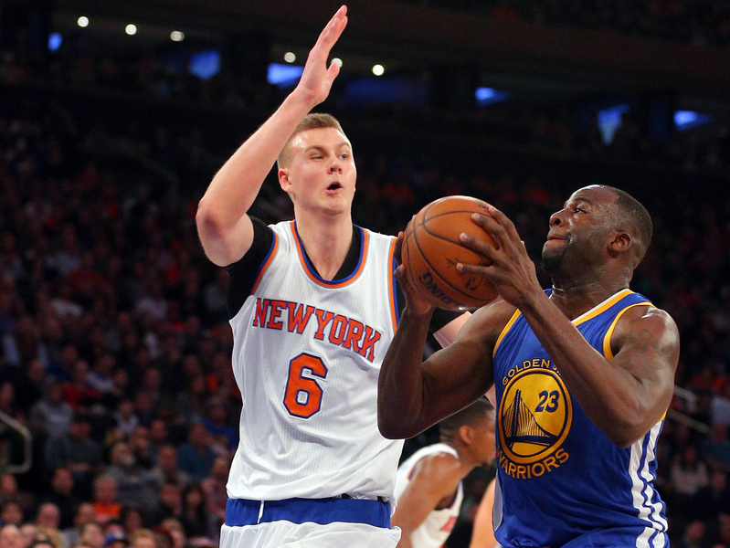 NBA: Golden State Warriors at New York Knicks