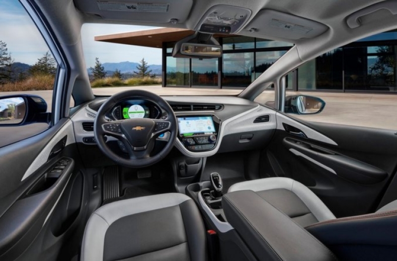 The Chevrolet Volt reportedly makes use of an 8-inch capacitive touch display.