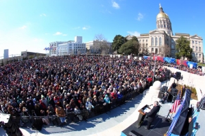 Franklin Graham Decision Tour Crowd