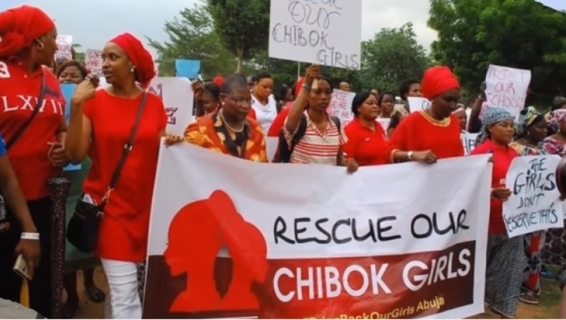 Parents of abducted girls in Nigeria