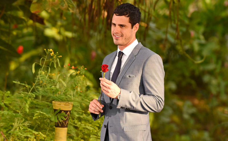 Bachelor Ben with the Final Rose