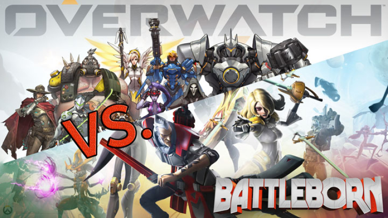 Battleborn vs. Overwatch