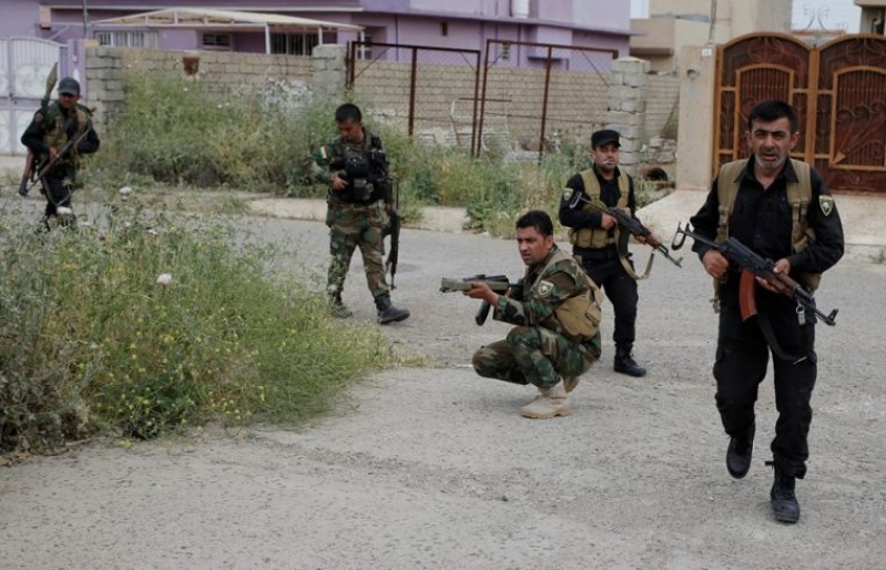 Peshmerga fighters