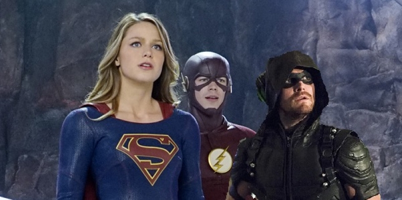 Supergirl, Flash, and Arrow 