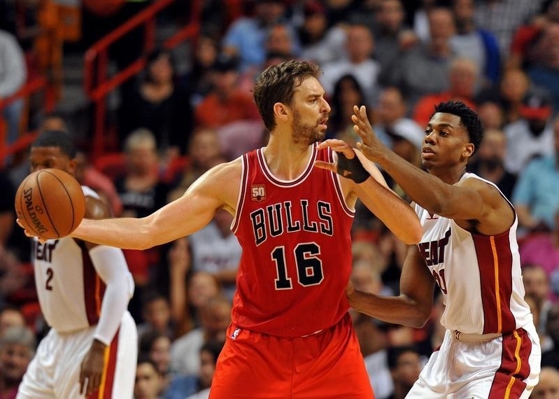 NBA: Chicago Bulls at Miami Heat