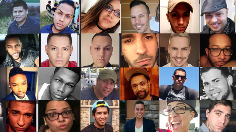 Victims of the Orlando Shooting last Sunday