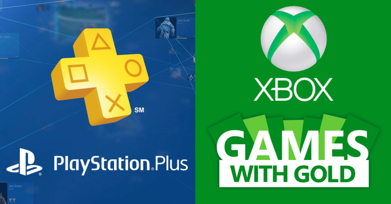 Xbox Live and PlayStation Plus