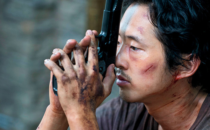 Steven Yeun as Glenn Rhee on 'The Walking Dead'