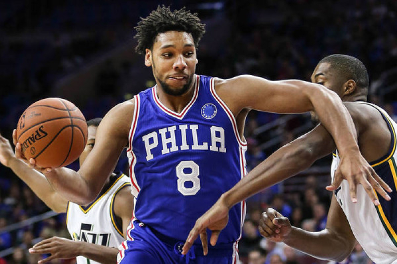 Jahlil Okafor plies his trade with the Philadelphia 76ers.