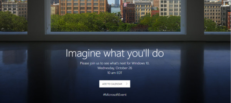 Microsoft October 26th event