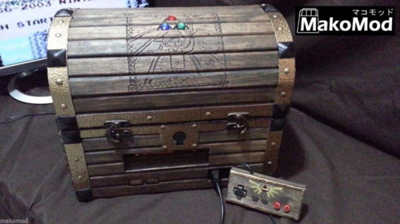 Triforce Chest NES Mod