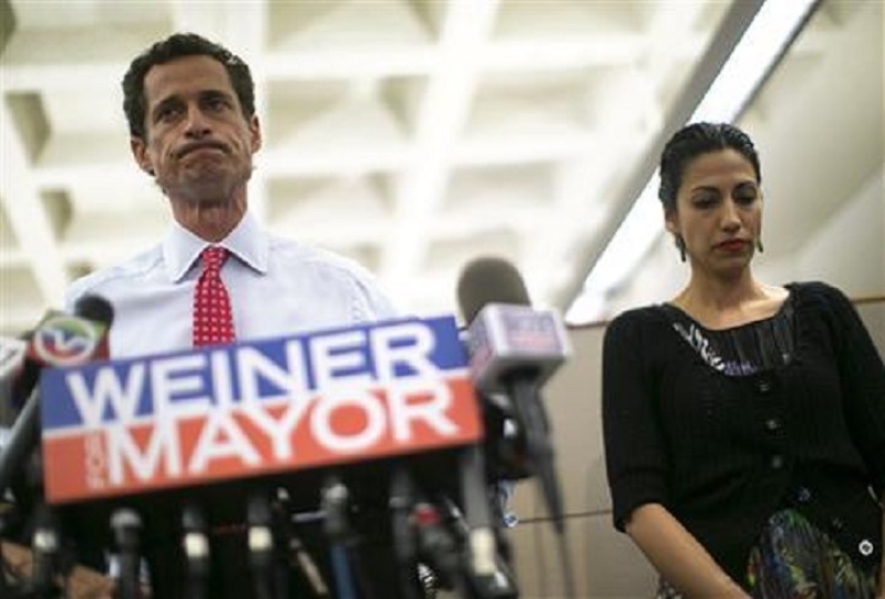 Anthony Weiner and Huma Abedin