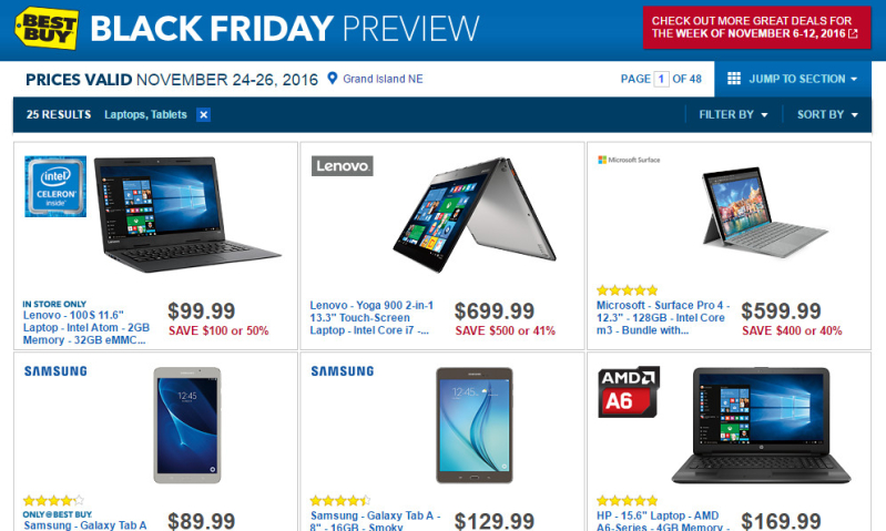 Best Buy Black Friday 2016 deals