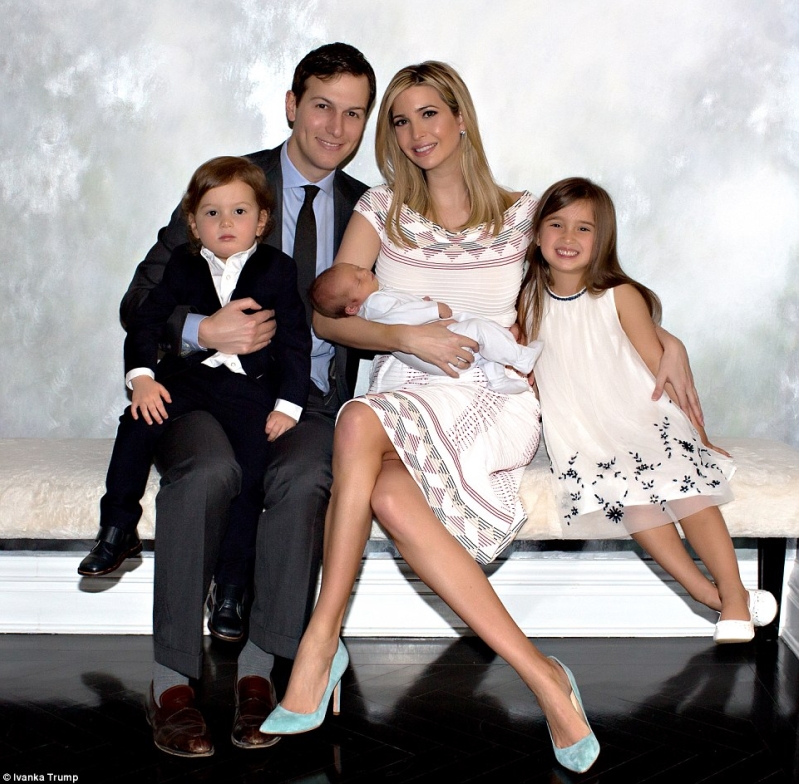 Ivanka Trump and her beautiful family portrait