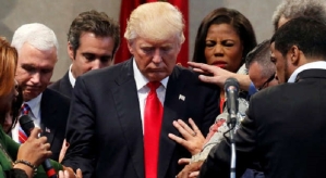 Evangelical Leaders Pray for Trump