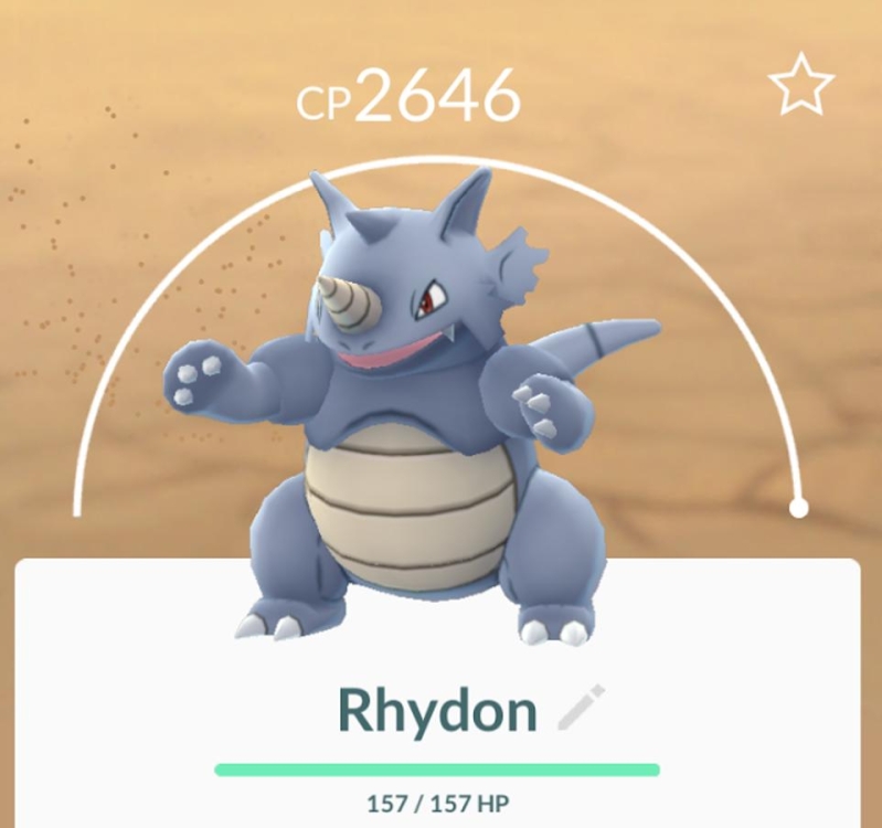 Rhydon is a beast of a Pokemon now with the latest CP changes.