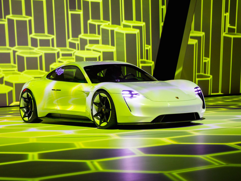 Porsche's on a mission to roll out an all electric sports car.