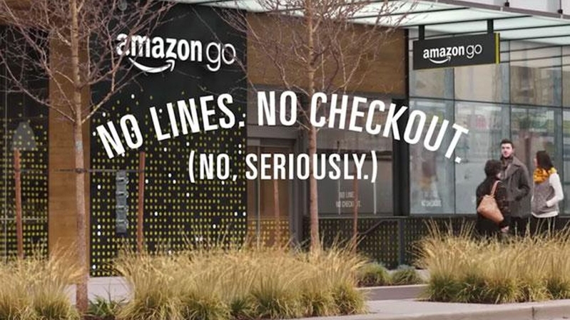 Amazon Go groceries promise 