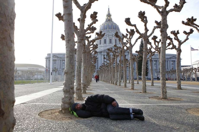 San Francisco now has 795 homeless people per 100,000 residents. 