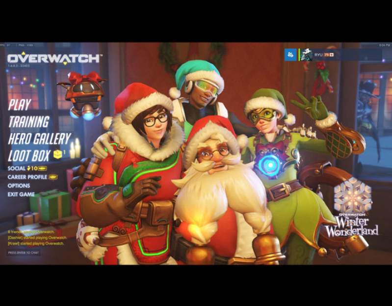 Overwatch Christmas Wonderland details