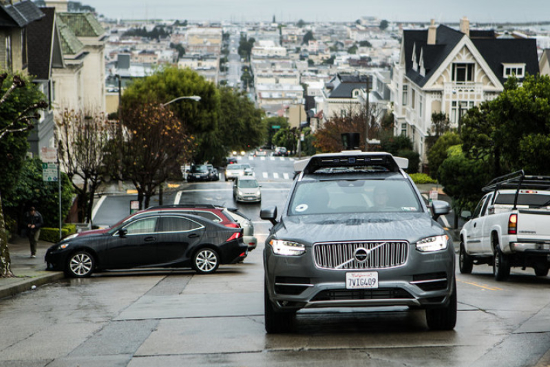 Uber's self-driving vehicle service arrives in San Francisco.