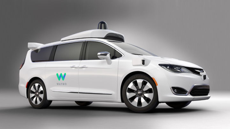 Waymo tests out its fully autonomous Chrysler Pacifica Hybrid minivans