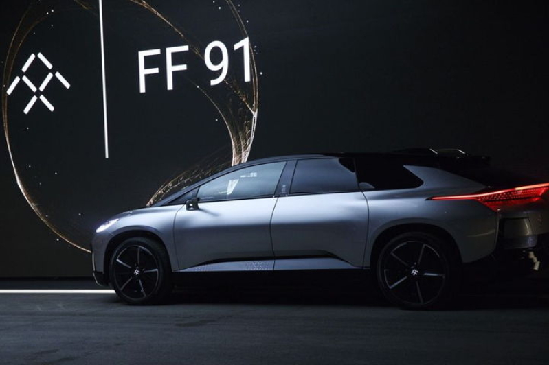 Faraday Future FF91 at CES 2017