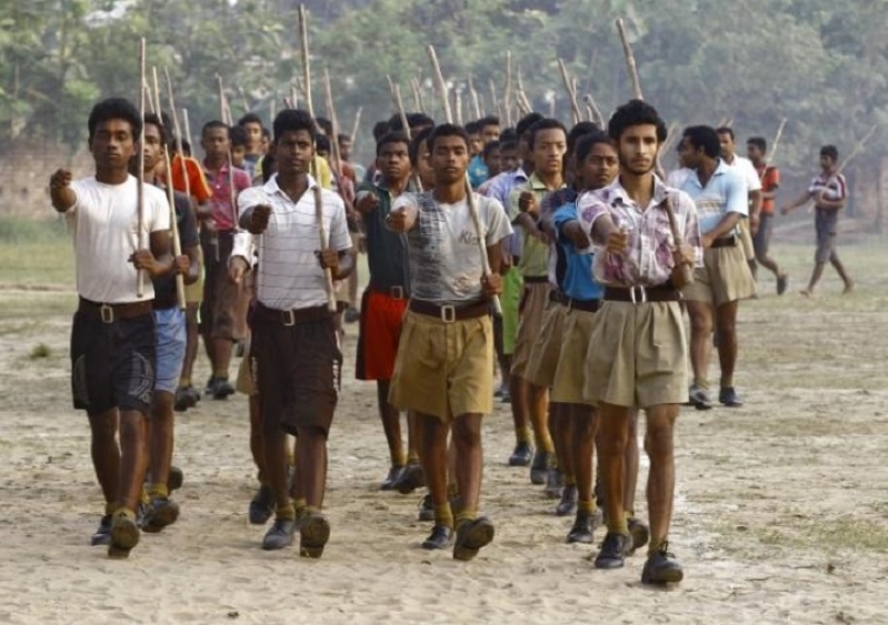 Rashtriya Swayamsevak Sangh (RSS) volunteers