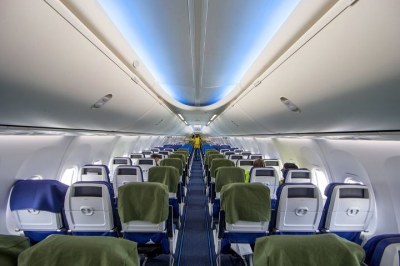 Boeing 737 MAX interior