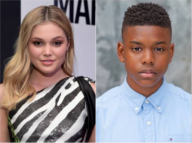 Olivia Holt and Aubrey Joseph