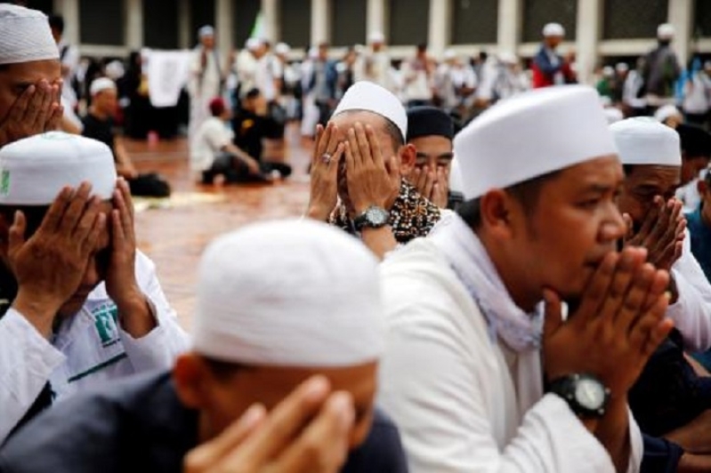 Prayer Rally Against Ahok