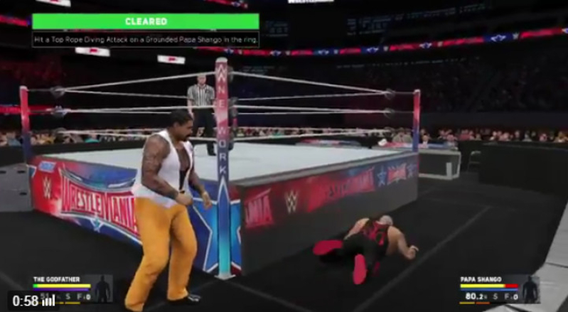 Jerry Lawler flubs his lines in WWE 2K17