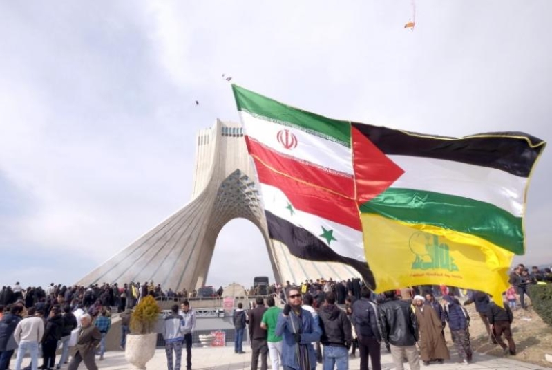 Islamic  Revolution flags