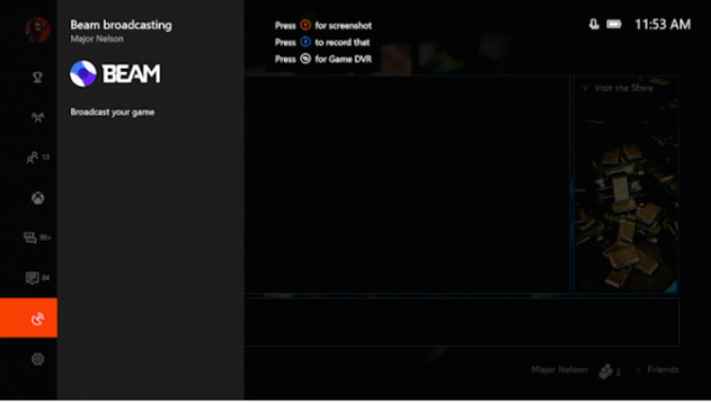 Xbox One gets Beam Streaming, Intuitive Guide features