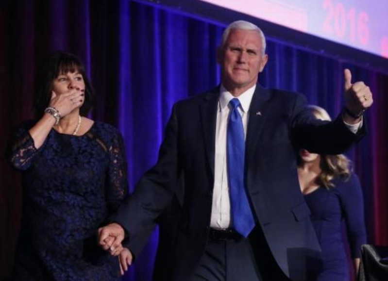 Karen and Mike Pence