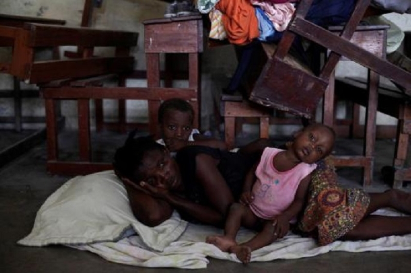 Haitian Woman with Her Children