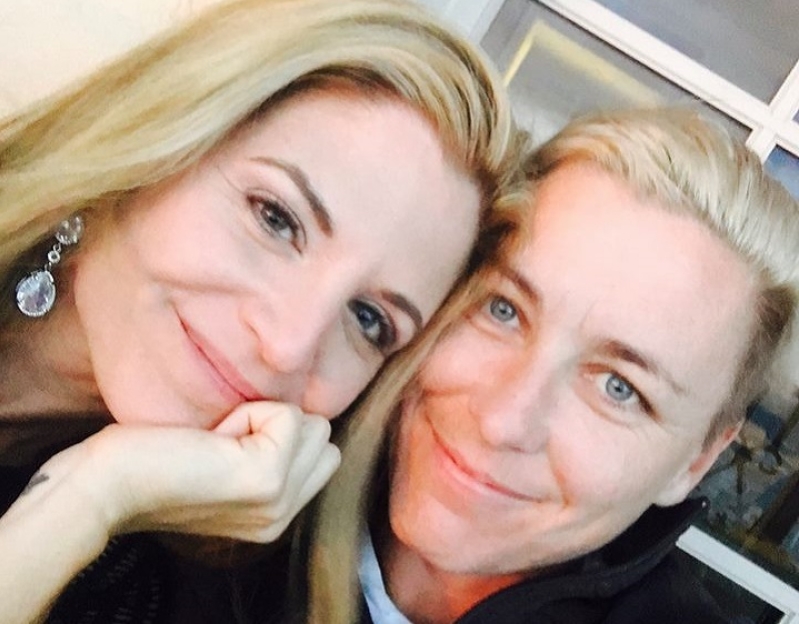 Glennon Doyle Melton with Abby Wambach