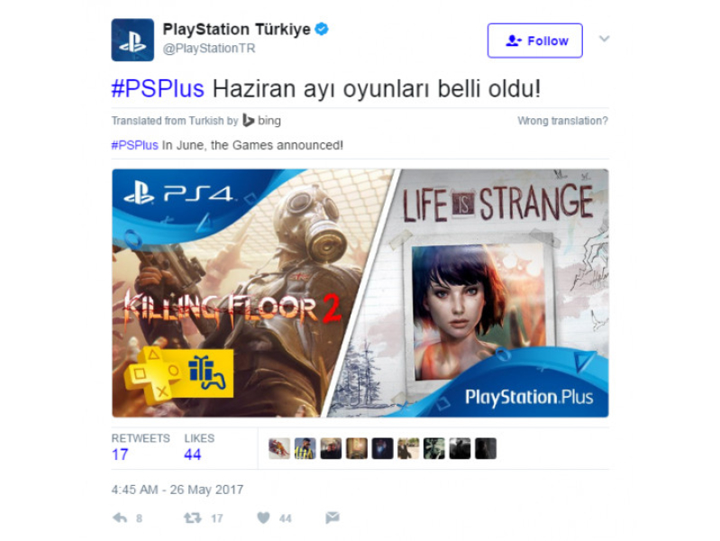 PlayStation Turkey leaked out titles for June's offerings