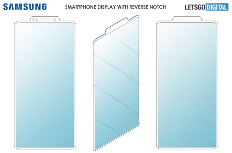 Samsung display sports reverse notch