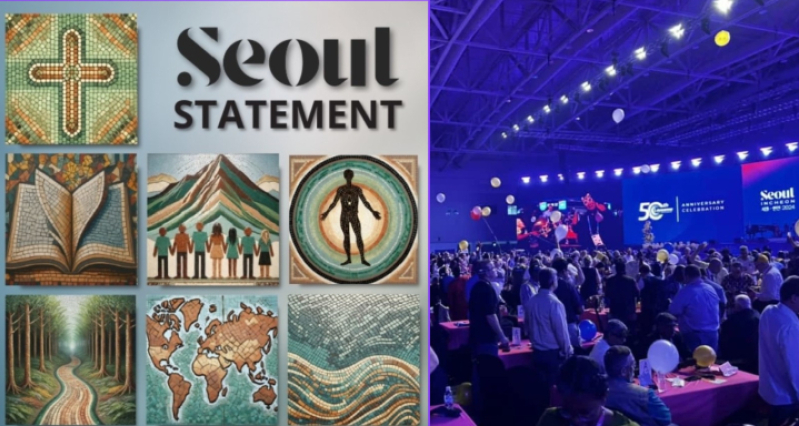 Seoul Statement / Lausanne Conference (Photo: Lausanne Movement website and Facebook captures)