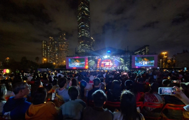 Over 4,000 people gathered to bring peace and comfort to Hong Kong through music and worship.