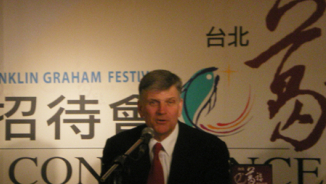 Rev. Franklin Graham Arrives Taiwan for Four Days of Gospel Festival