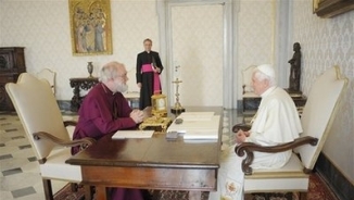 Anglican Head, Pope Hold 'Cordial' Talks