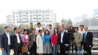 Michael Chang, BGEA Visit Jiangsu, China to Film Special Documentary