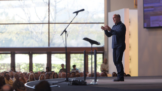 Greg Laurie Preaches Hope and Eternal Perspective at Saddleback Church