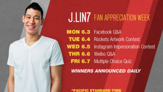 Jeremy Lin Honors Fans with Appreciation Week