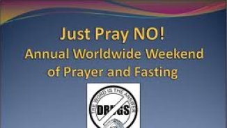 'Just Say No!' Unites Global Christians to Combat Drug Addiction Through Weekend of Fasting and Prayer