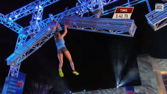 Former NCAA Gymnast Kacy Catanzaro Becomes First Woman to Conquer 'American Ninja Warrior' Course (VIDEO)