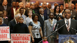 Black Pastors Denounce NAACP and Gay Marriage Which They Say 'Threaten to Destroy Western Civilization'